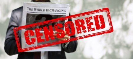 Censorship is rife right now